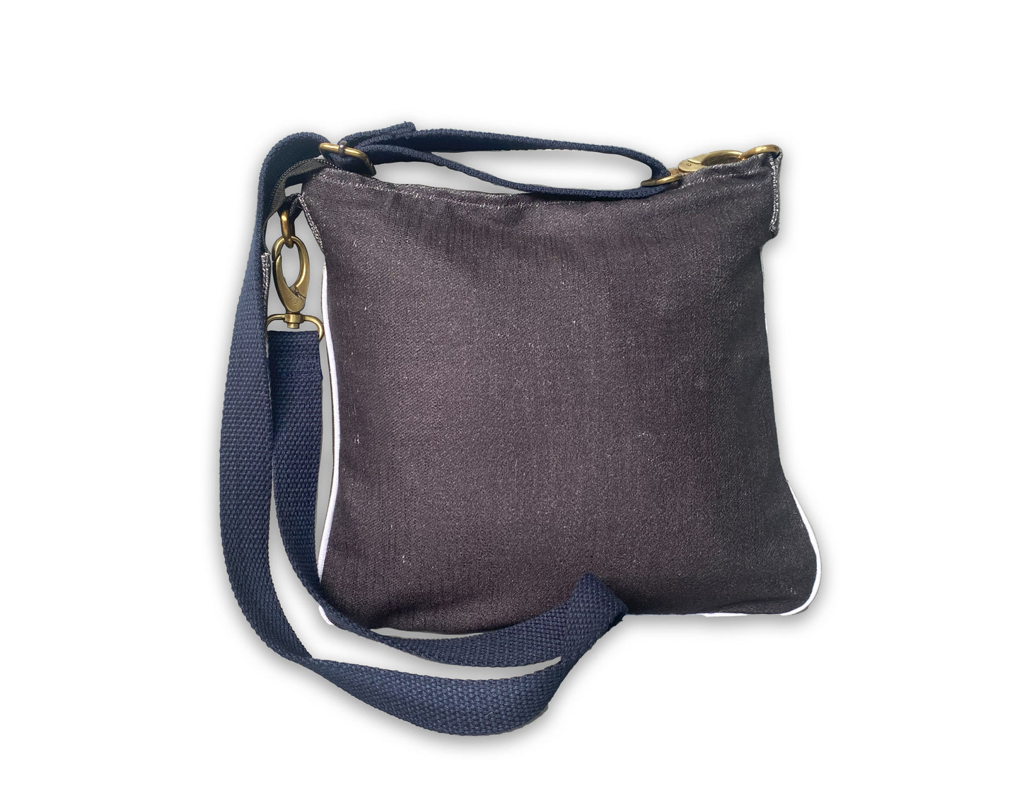 Blue baby Ganesh  hand crafted sling bag