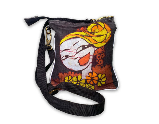 Quirky girl sling bag
