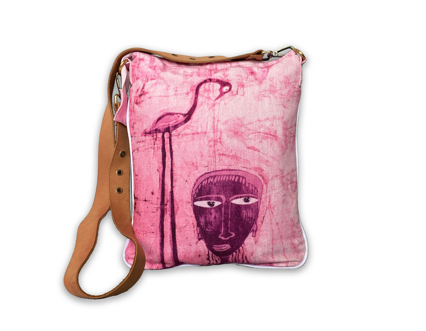girl and stork sling bag