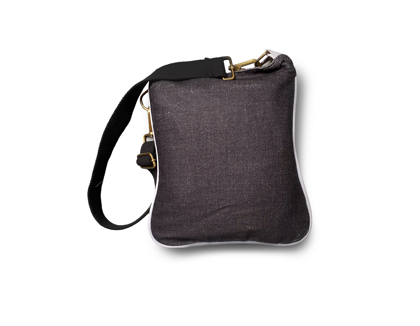 Ash-drawn Presence hand crafted sling bag