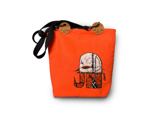 Aristocratic Elephant Tote canvas hand crafted bag