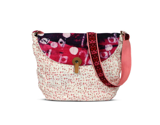 Rose Messenger Bag