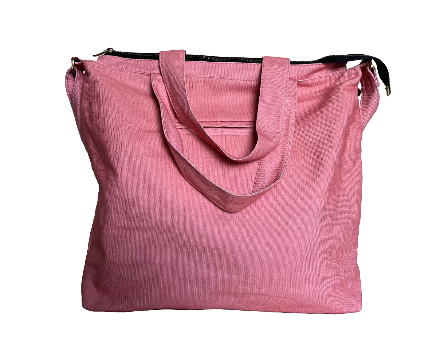 big pink fish bag