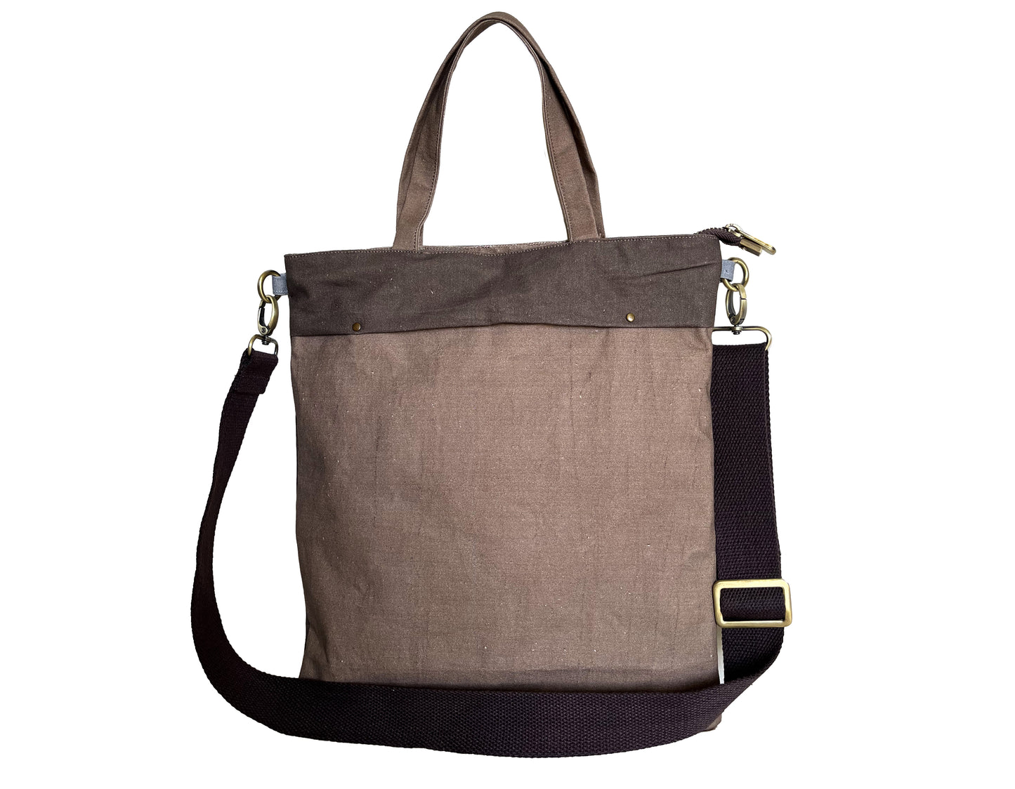 brown girl tote bag
