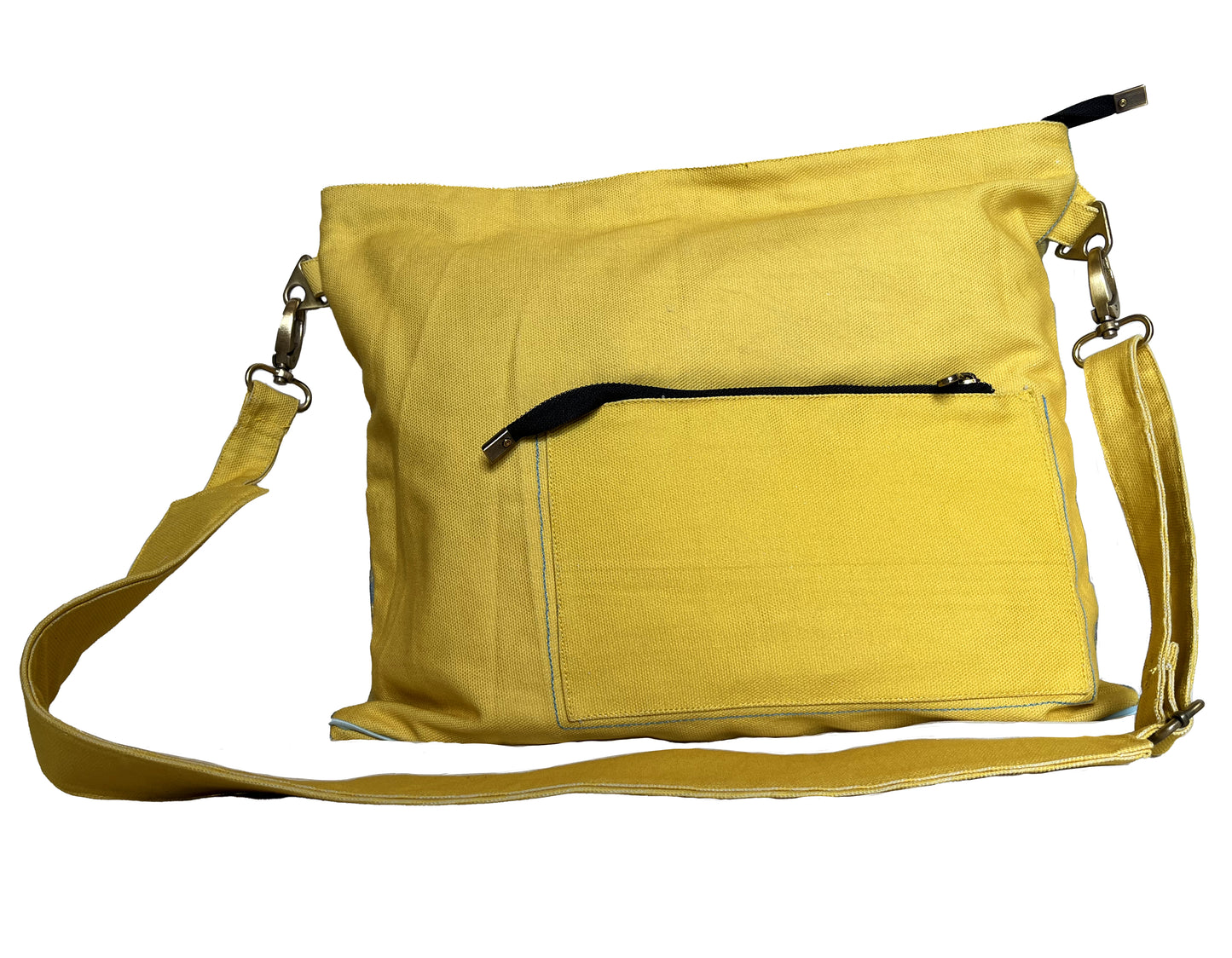 yellow fish bag